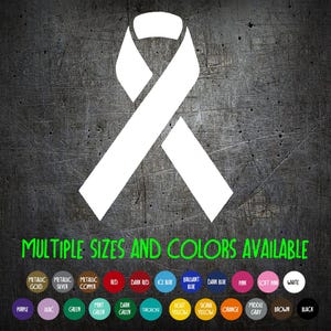 Vinyl Decal - Awareness Ribbon