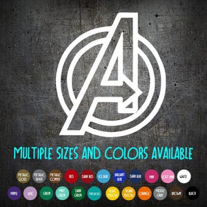 Vinyl Decal - Avengers