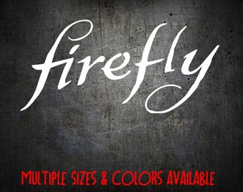 Vinyl Decal - Firefly Logo