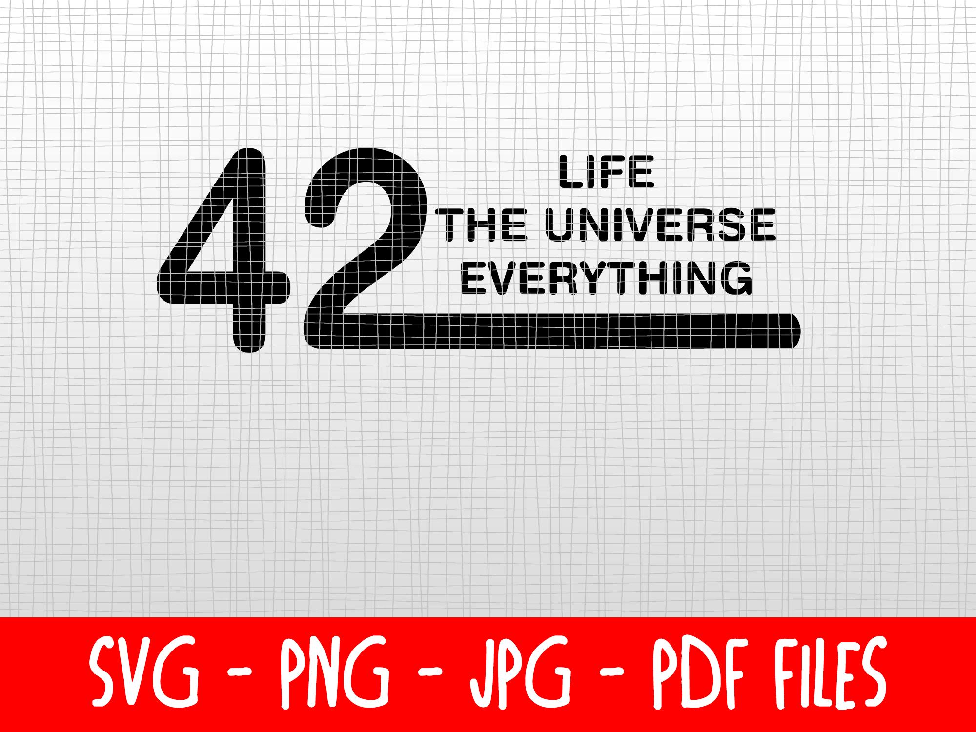 42 Life Universe - Etsy Canada