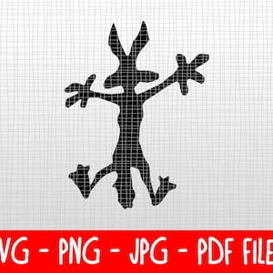 Downloadbare SVG's: Coyote Splat