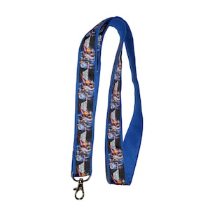 Fabric and Ribbon Lanyard - Star Wars Classic Character Print - Luke, Leia, Han, Vader