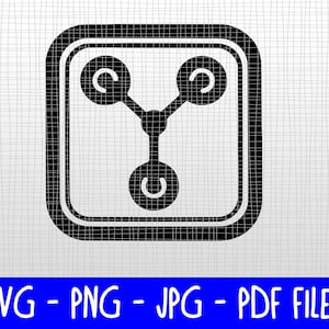 Downloadable SVG - Flux Capacitor