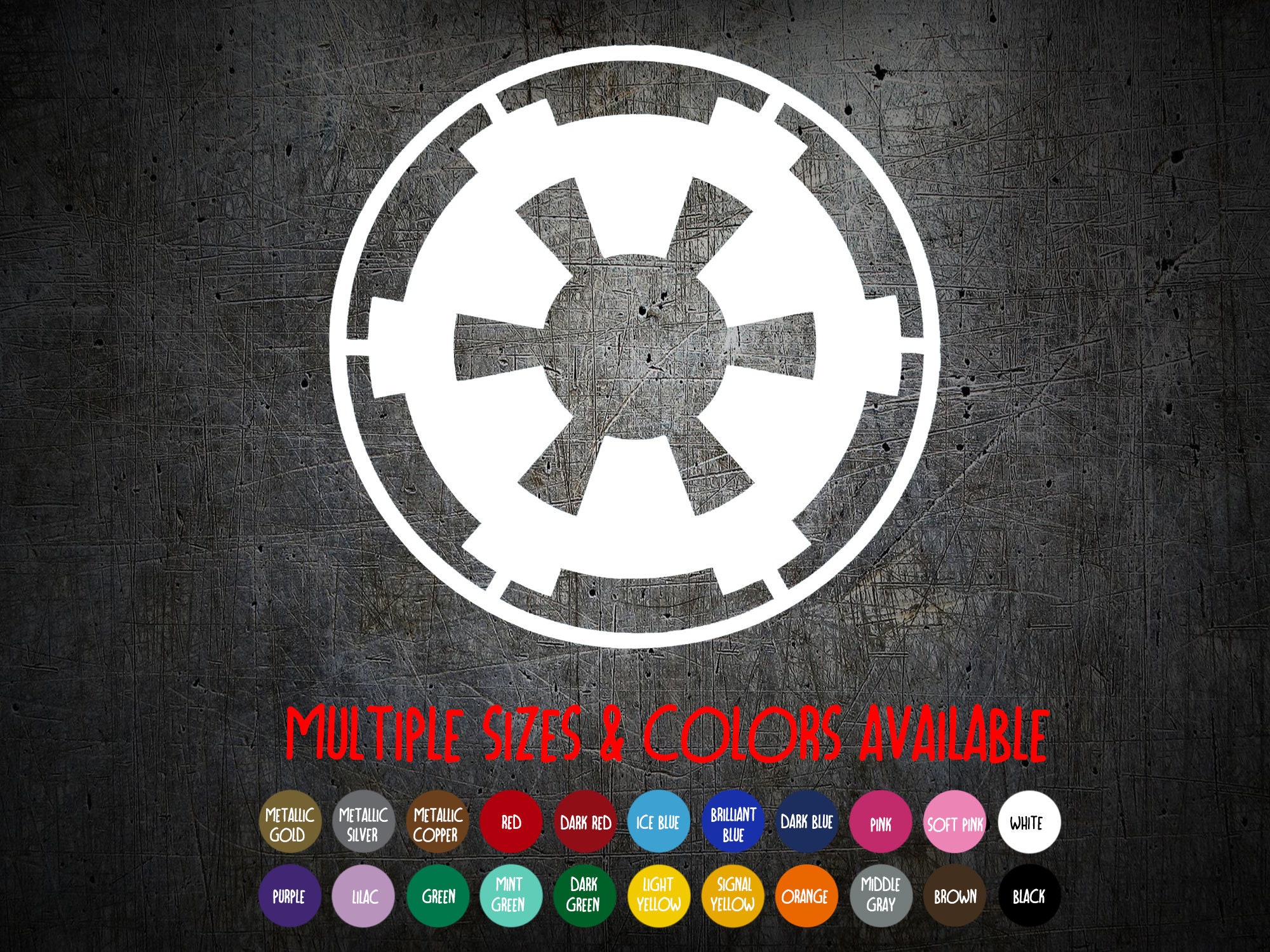 Star Wars Imperial Logo Coaster Doily