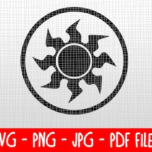 Downloadable SVG - Magic the Gathering White