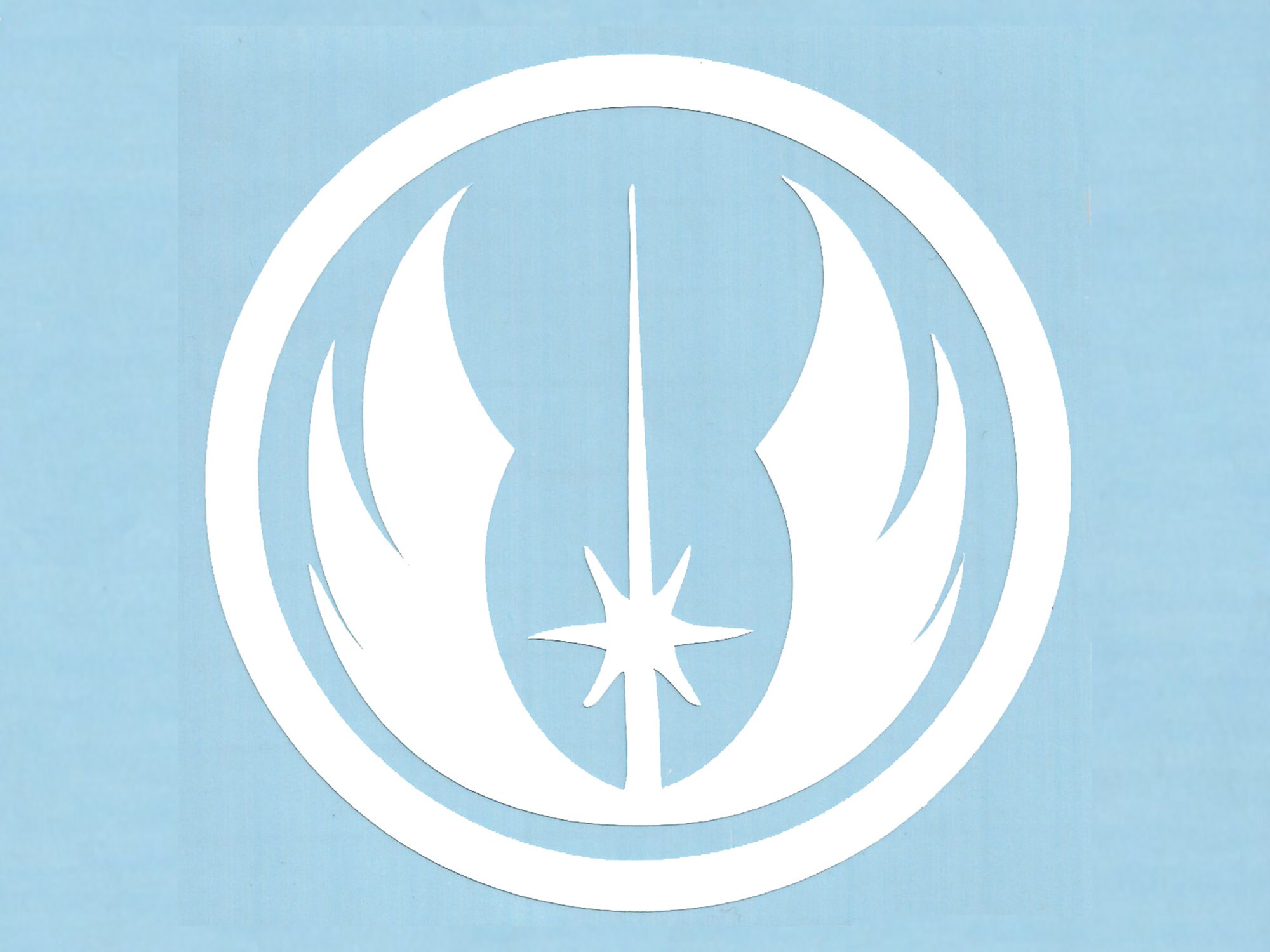 Vinyl Decal Star Wars Jedi Order Symbol - Etsy
