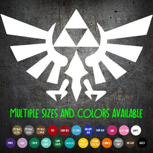 Vinyl Decal - Zelda Royal Crest