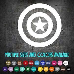 Vinyl Decal - Captain America