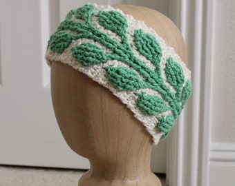 Crochet Pattern Headband Earwarmer Laurel Wreath Braided Cable Headband Crochet Pattern Men and Women PDF download Celtic Crochet Pattern