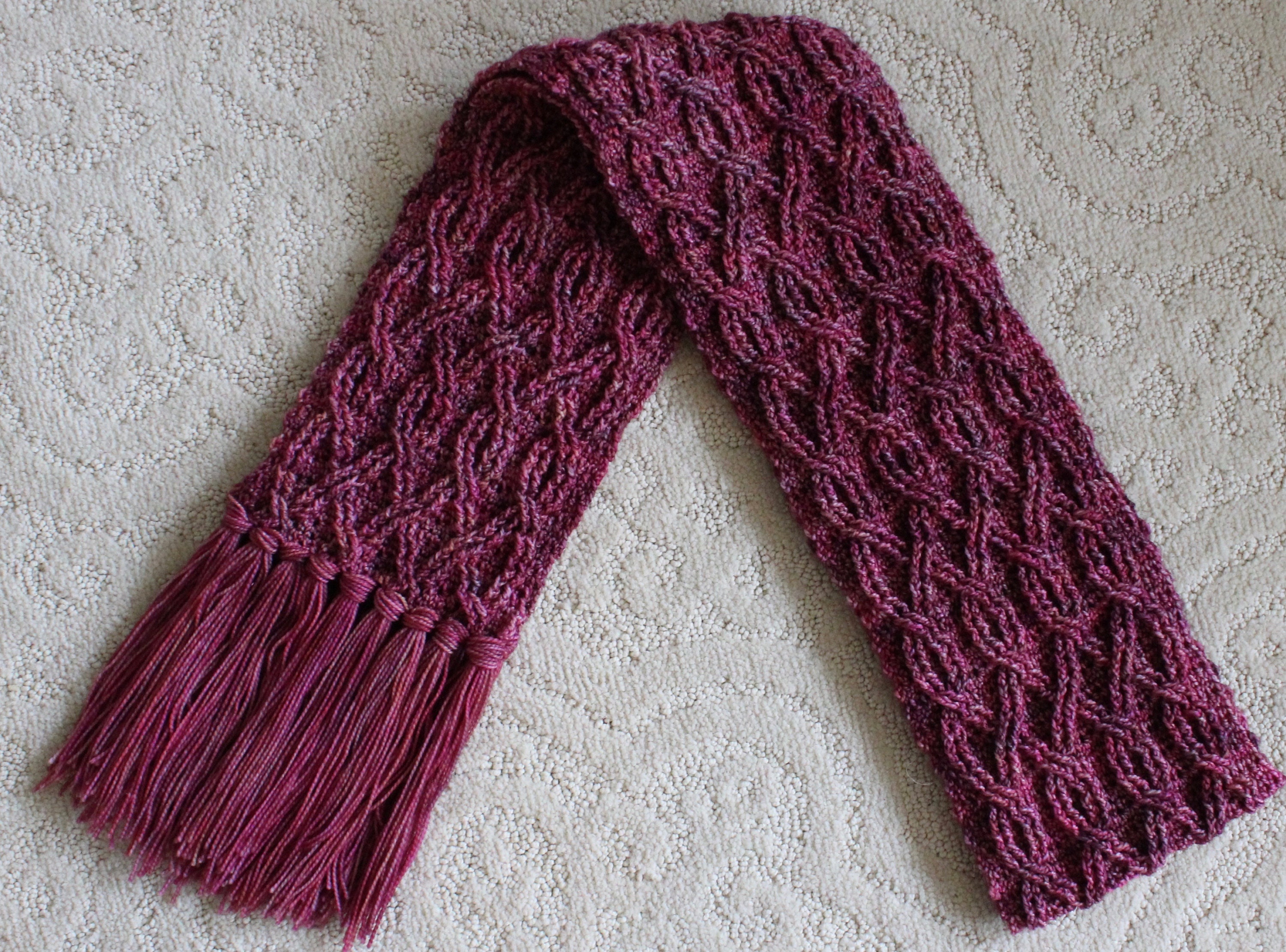 Crochet Scarf Pattern Daenerys Braided Cable Scarf Crochet | Etsy