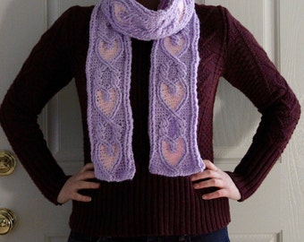 Crochet Scarf Pattern, Celtic Princess Braided Cable Scarf Crochet Pattern for Women and Men