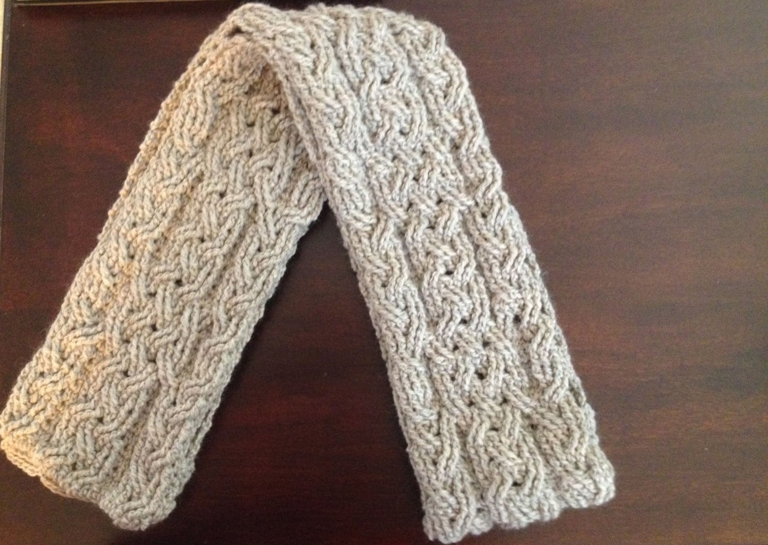 Crochet Scarf Pattern Milan Cable Braided Scarf Crochet Etsy