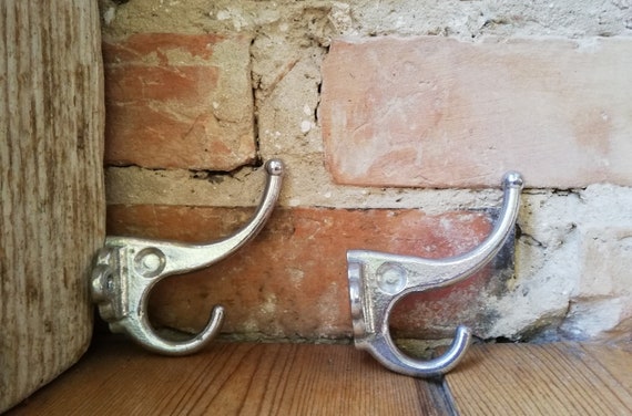 vintage metal coat hooks
