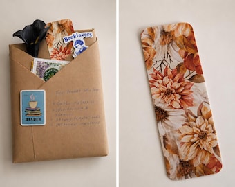 Blind Date mit einem Buch Belletristik Geschenk Set | Lesezeichen, Teebeutel & Teebeutel