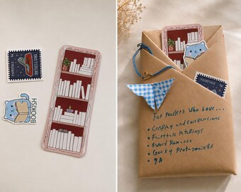 Blind Date mit einem YA Rom-Com Buch | Geek Kultur & Süße Romantik | Eingewickeltes Buch Geschenk