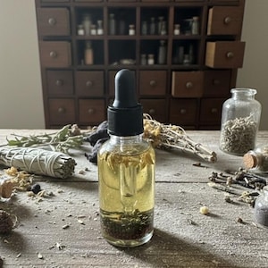 Hoodoo Oil for Banishing/ Hexing | Rootwork Conjure Protection Witch Apothecary
