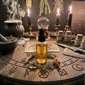 Hoodoo Uncrossing Oil for Hex Breaking, Curse Removal & Spiritual Cleansing | Ritual Conjure Oil