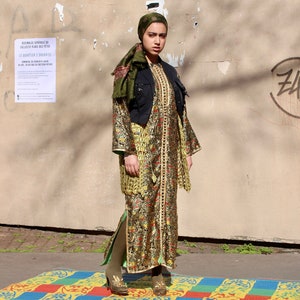 Caftan brocard Etsy France