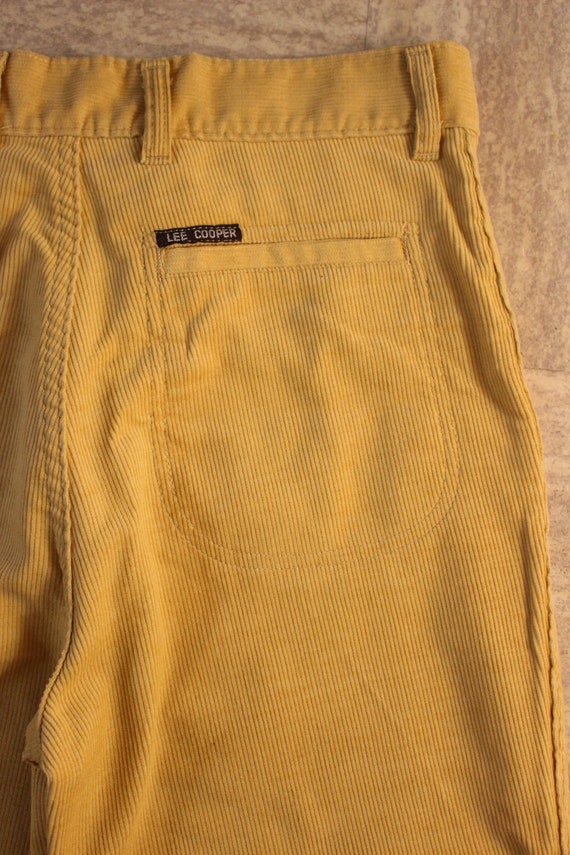 Vintage LEE COOPER trousers from the 70s / Beige … - image 7