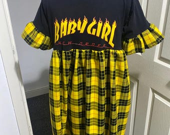 Tartan Smock dress
