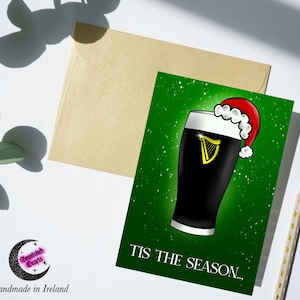 Carte de Noël Guinness