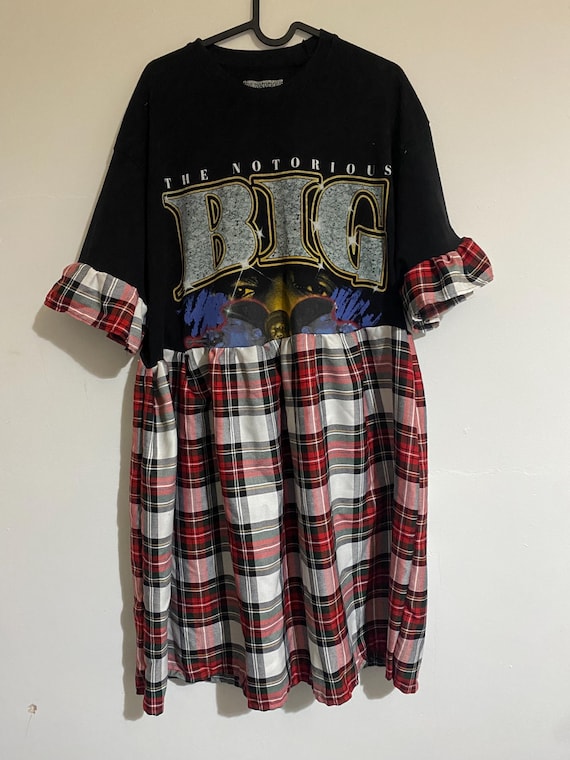 biggie smalls t shirt dress Biggie smalls Smock dress