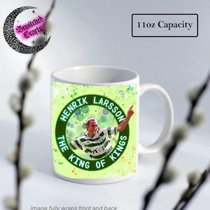 Celtic FC Henrik Larsson mug
