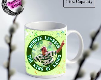 Celtic FC Henrik Larsson mug