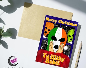 Funny Irish Christmas card| Home alone parody | Republican card