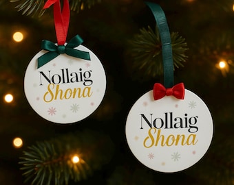 Irish Christmas Bauble | Nollaig Shona