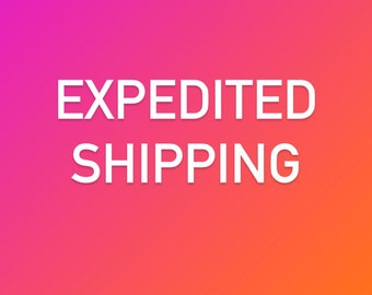 Custom Listing for expedited shipping