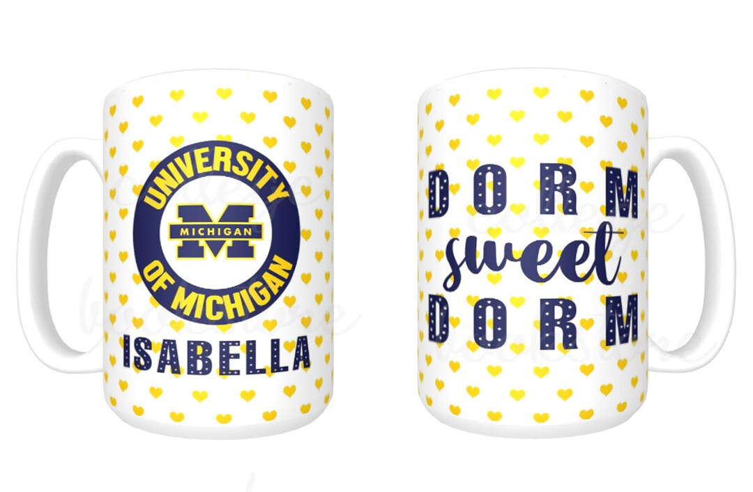 Custom COLLEGE Logo Mug dorm Sweet Dorm Coffee Tea Hot Cocoa Etsy