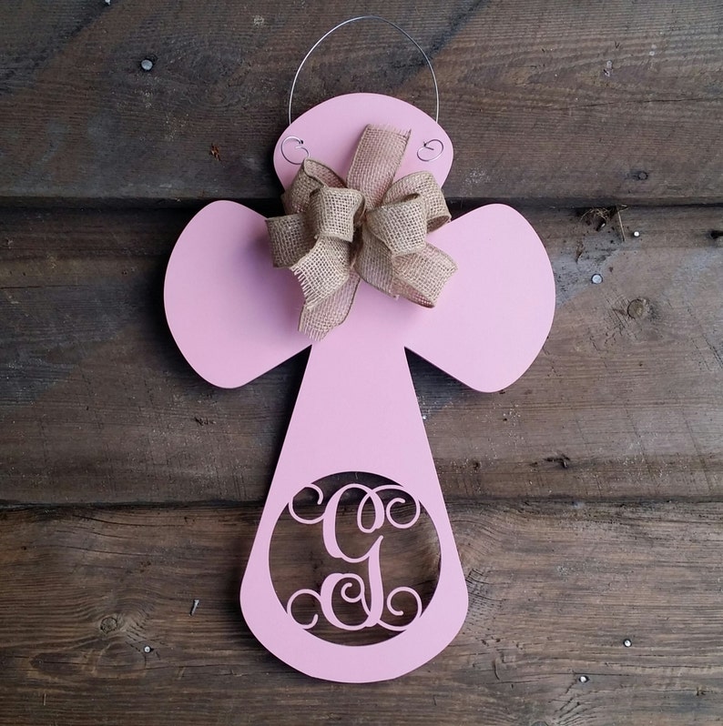 Personalized Cross Door Hanger Hospital Door Hanger Etsy