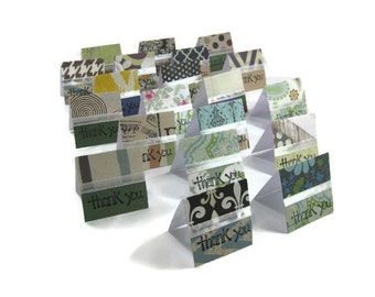 Mini Thank You Note Cards Set of 20