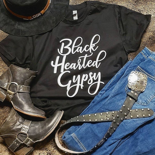NEW** Black Hearted Gypsy -  Unisex T-Shirt