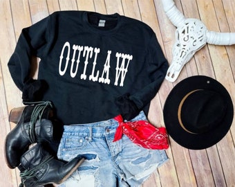 Outlaw Unisex Crew Neck Sweatshirt