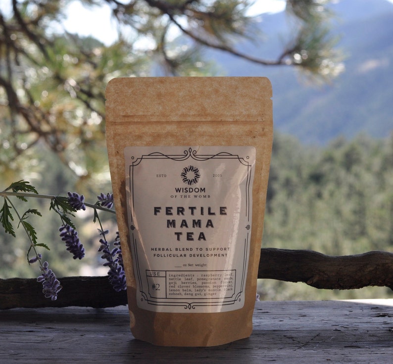 Fertile Mama: Herbal Tea Blend to Support Follicular | Etsy
