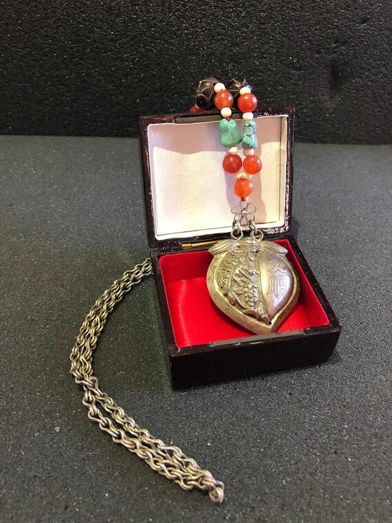 Antique Silver Necklace - image 1