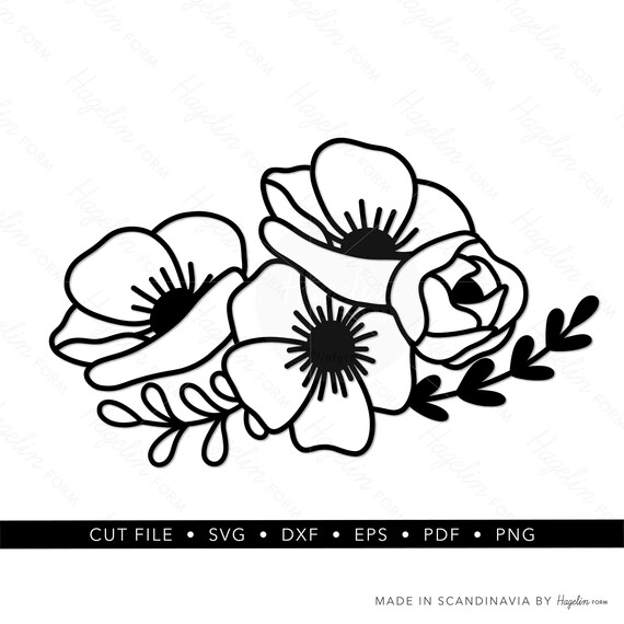 Download Floral Svg Files Flower Flourish Svg Flower Svg Cut Flower Etsy