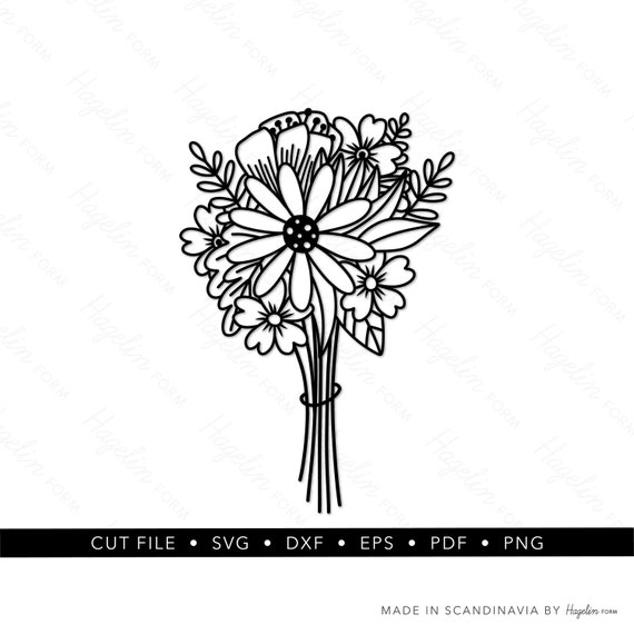 Free Free 62 Simple Flower Bouquet Svg SVG PNG EPS DXF File