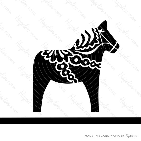 Download Dala Horse Svg File Floral Kurbits Folk Art Cut File For Etsy PSD Mockup Templates