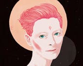 Tilda Swinton / Pluto (signe prints) © Iván García.