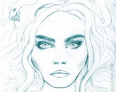 Cara Delevingne Hybris © Iván García (signed prints)