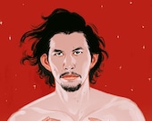 Adam Driver (signed prints) © Iván García.