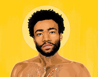 Donald Glover - Childish Gambino (signed prints) © Iván García.