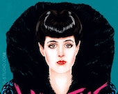 Sean Young as Rachael from Blade runner (signed prints) © Iván García.
