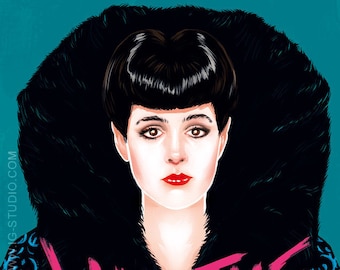 ブレードランナー』のレイチェル役のショーン・ヤング（サイン入り