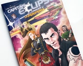 Capitán Eclipse, Rescate en La Periferia de Iván García, cómic de ciencia ficción.