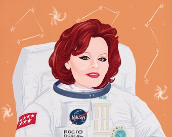 Rocío Dúrcal en el espacio (signed prints) © Iván García.