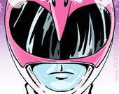 Pink Ranger says (signed prints) © Iván García.